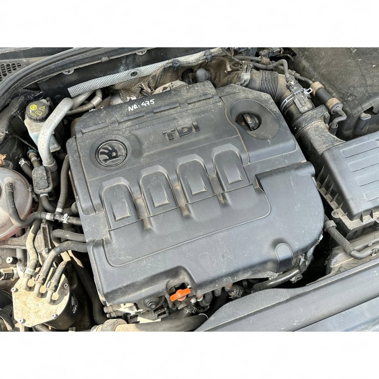 Motor Audi A3 CLHA 1.6 TDI 105PS 77kW 82TKm Diesel Engine Komplett