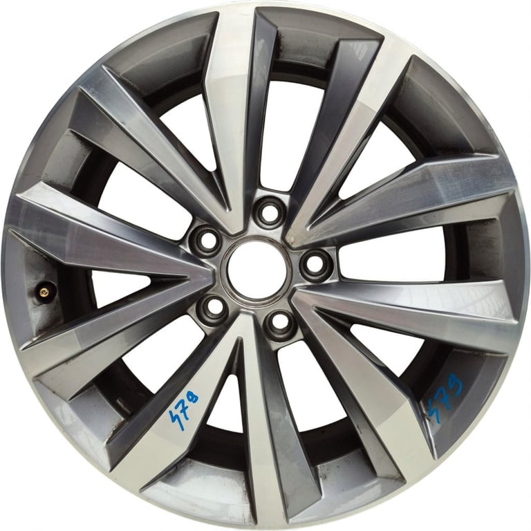 1x Alufelge 17 Zoll 7.0" Zum Streichen 2GA601025P VW T-Roc Rim Wheel FEL7896385674ah