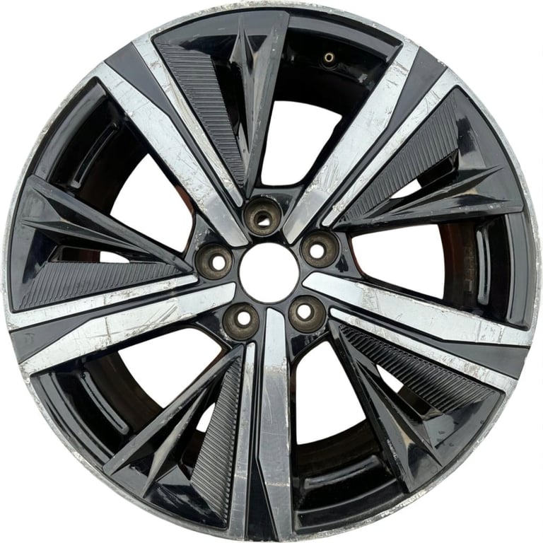 1x Alufelge 18 Zoll 8.0" 5x108 48ET 9835058180 Peugeot 308 Rim Wheel