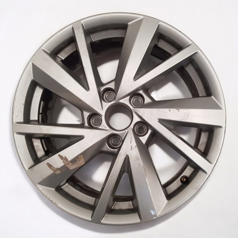 1x Alufelge 16 Zoll 6.5" 5x100 40ET Glanz Silber 81A601025 Audi Q2 Rim Wheel FEL4510346877ku