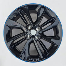 Laden Sie das Bild in den Galerie-Viewer, 1x Alufelge 17 Zoll 7.0&quot; 4x100 44ET Glanz Schwarz 1113388 Opel Corsa E Rim Wheel