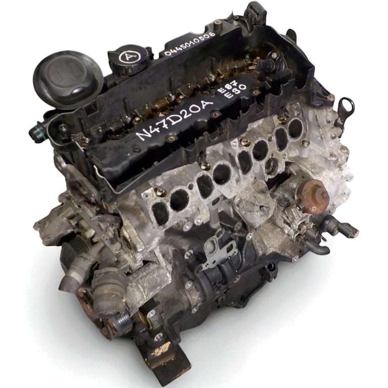 Motor BMW 3 E90 1 E87 N47D20A 2.0 177PS Diesel Engine Unkomplett