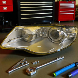 Frontscheinwerfer VW Touareg 7l6 7L6941031C Bi-Xenon Links Headlight