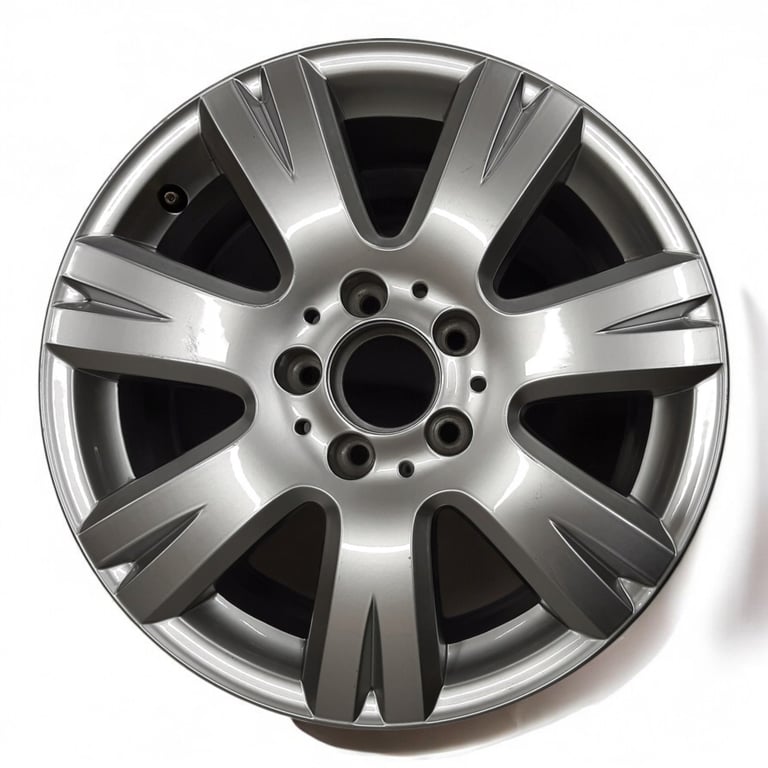 1x Alufelge 16 Zoll 7.0" 5x112 43ET Glanz Silber A2044012602 Mercedes-Benz FEL6873674716lj