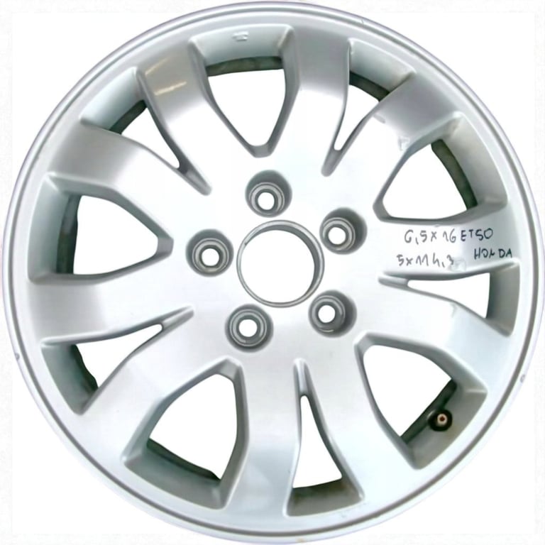 1x Alufelge 16 Zoll 6.5" 5x114.3 50ET S9A665A Honda Accord Rim Wheel