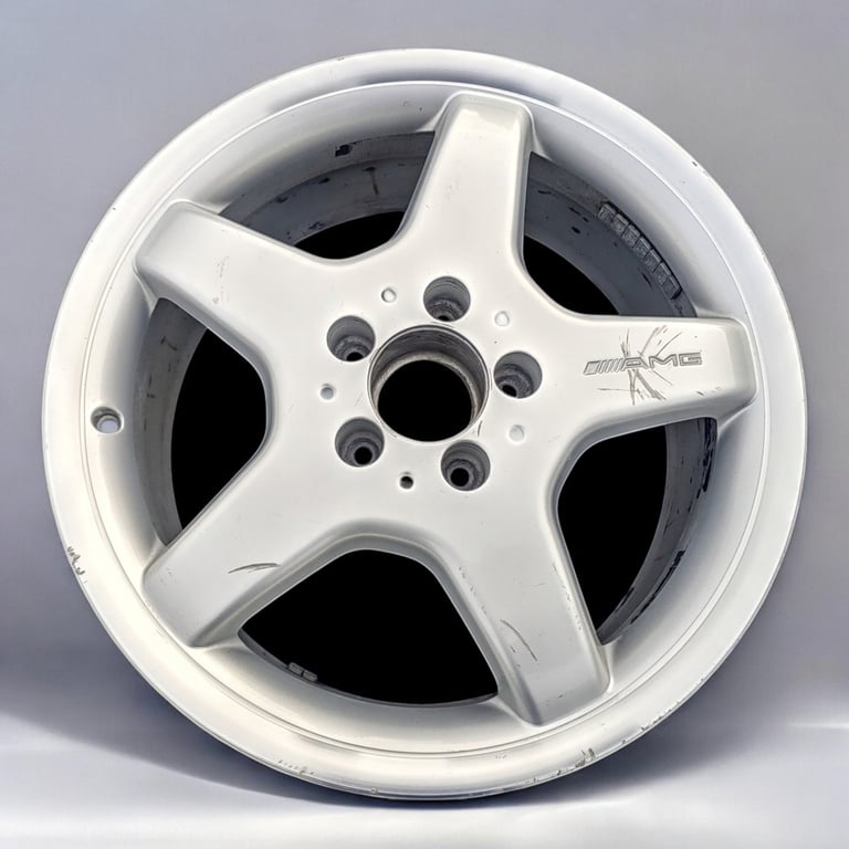 1x Alufelge 17 Zoll 7.5" 5x112 37ET A1704011302 Mercedes-Benz Clk Slk Rim Wheel