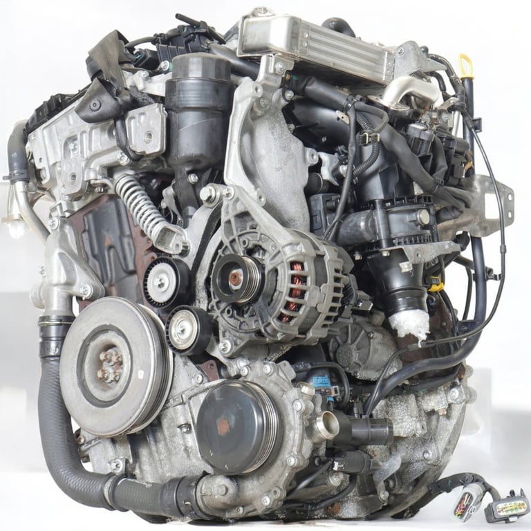 Motor Mercedes-Benz W176 W246 651930 2.2 CDI 109TKm Diesel Engine Unkomplett