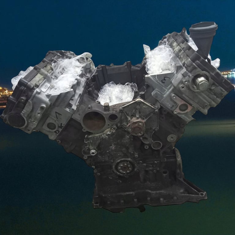 Motor Audi VW BUN 3.0 TDI 211PS 155kW Diesel Engine Unkomplett