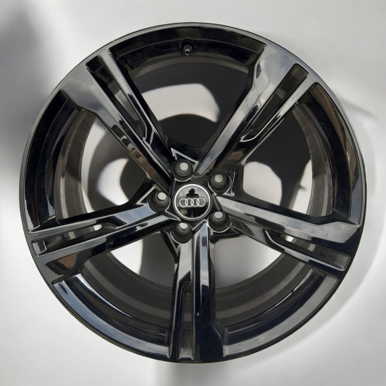 1x Alufelge 20 Zoll 9.0" 5x112 40ET Glanz Schwarz 4N0071490 Audi D5 Rim Wheel FEL5681235230hg