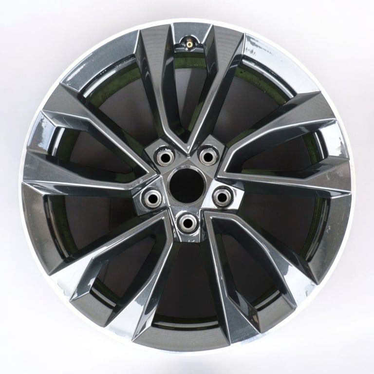 1x Alufelge 18 Zoll 7.0" 5x112 45ET Glanz 57A601025AC Skoda Karoq Rim Wheel