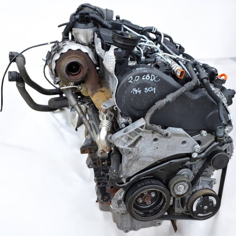 Motor Audi Seat Skoda VW CBD CBDC 2.0 TDI 144TKm Diesel Engine Komplett MOT3478657400qv