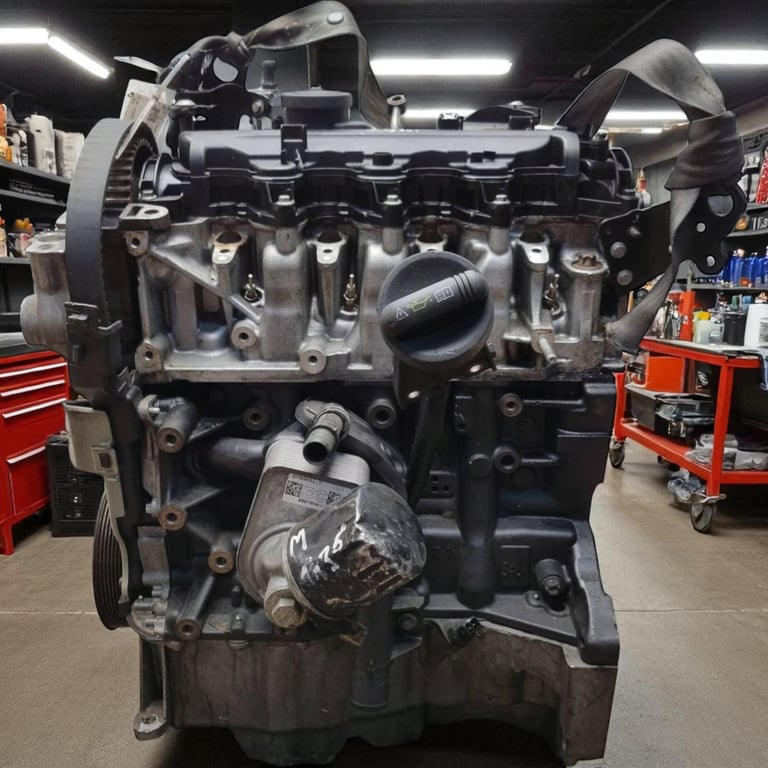 Motor Mercedes-Benz Nissan Citan K9KF452 1.5 CDI 121TKm Benzin Engine Unkomplett