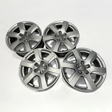 Laden Sie das Bild in den Galerie-Viewer, 4x Alufelge 17 Zoll 7.5" 5x112 37ET Glanz Silber 4G0601025 Audi A6 Rim Wheel FEL8127358042nf