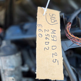 Motor BMW E60 E61 M57D25 2.5 177PS 163kW 2003 Diesel Engine Komplett