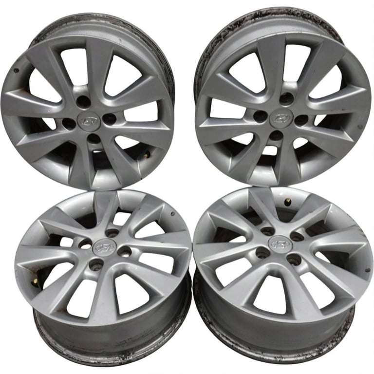 1x Alufelge 15 Zoll 6.0" 4x100 50ET 52910-1J805 Hyundai I20 Rim Wheel