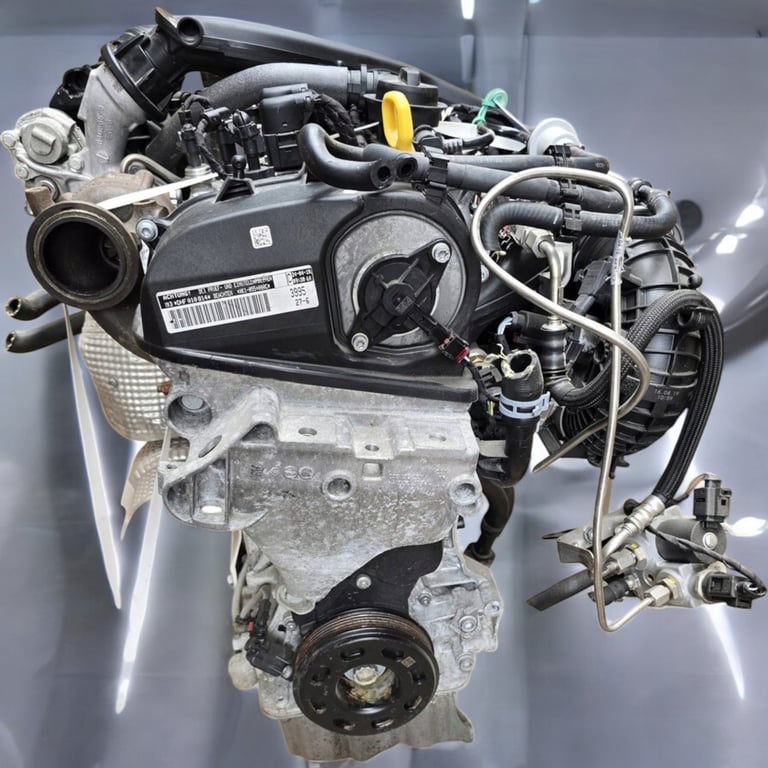 Motor Seat Skoda VW DHF 1.5 96kW 78TKm 2019 Benzin Engine Komplett MOT4105861386bw