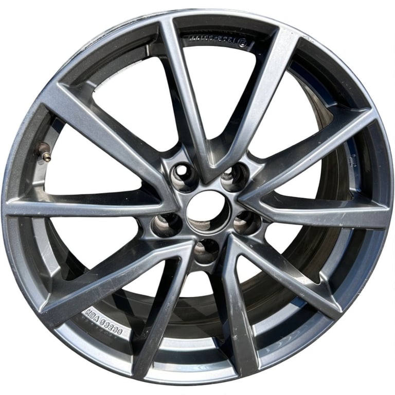 1x Alufelge 17 Zoll 6.5" 5x112 Glanz KBA53238 Skoda Kamiq Rim Wheel