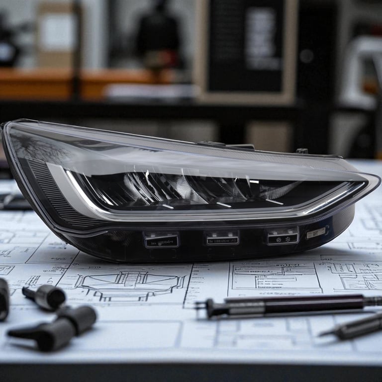 Frontscheinwerfer Ford Focus NX7B-13E014-CF Full LED Rechts Headlight SCH7362038856pt