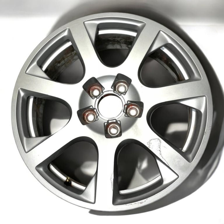 1x Alufelge 17 Zoll 7.0" 5x112 37ET Glanz Silber 8R0601025E Audi Q5 Rim Wheel