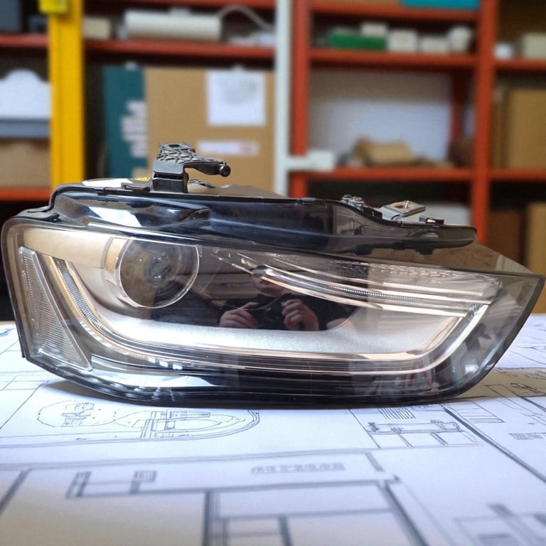 Frontscheinwerfer Audi A4 B8 Crafter 8K0941044C Bi-Xenon Rechts oder Links