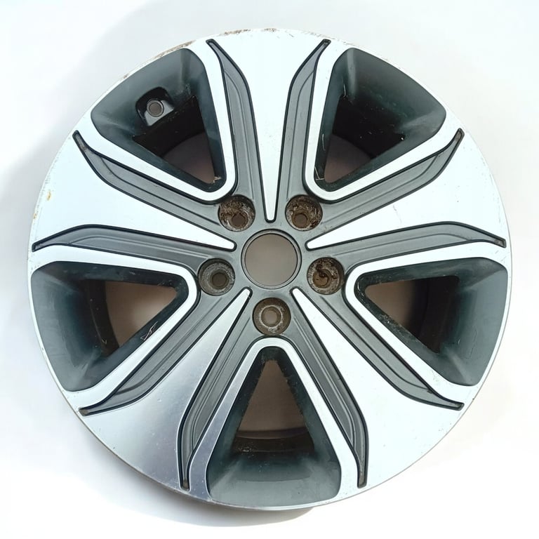 1x Alufelge 17 Zoll 7.0" 5x114.3 50ET Glanz Schwarz 52910-A8210 Kia Optima