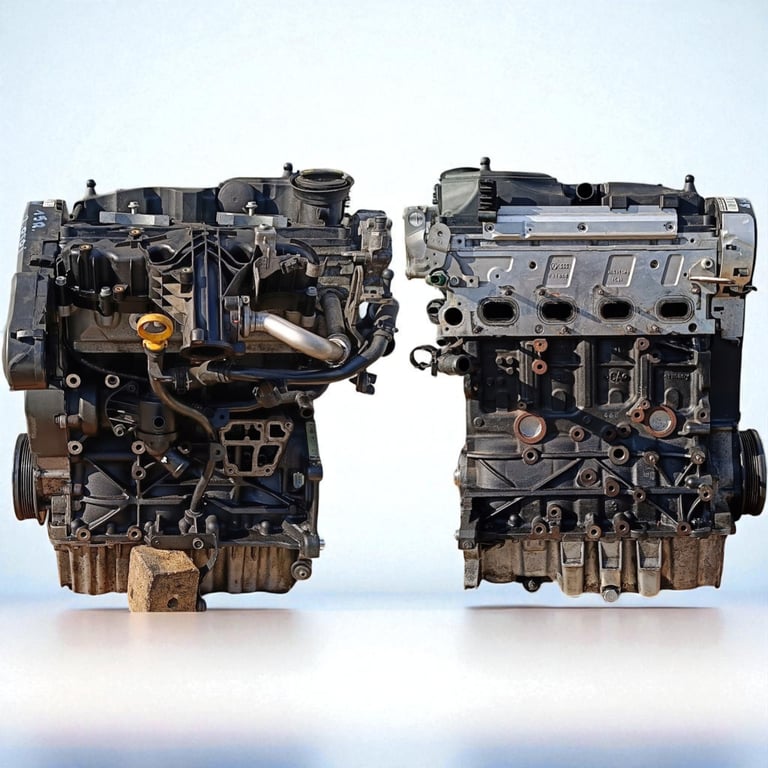 Motor VW Sharan CFG 2.0 TDI 177PS 2010 Diesel Engine Unkomplett