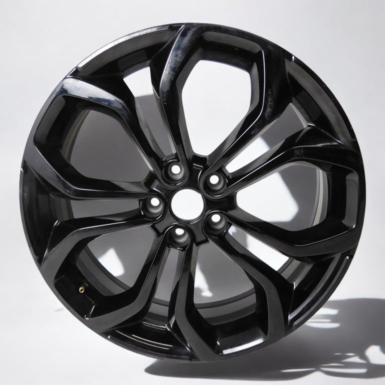 1x Alufelge 20 Zoll 6.5" 5x114.3 33ET Glanz Schwarz 403009689 Renault Rim Wheel