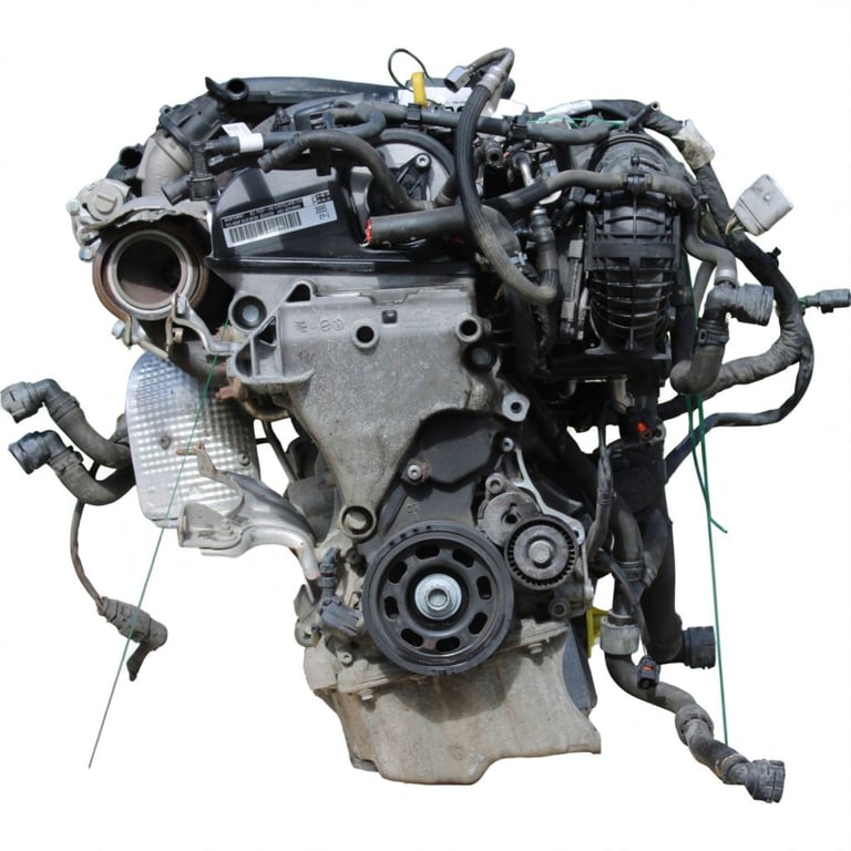 Motor VW Polo DHF 2015 Diesel Engine Komplett