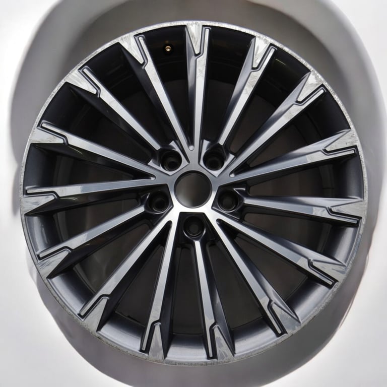 1x Alufelge 19 Zoll 7.5" 5x112 48ET Matt Graphit 5E3601025 Skoda Octavia Iv FEL2416190455nx