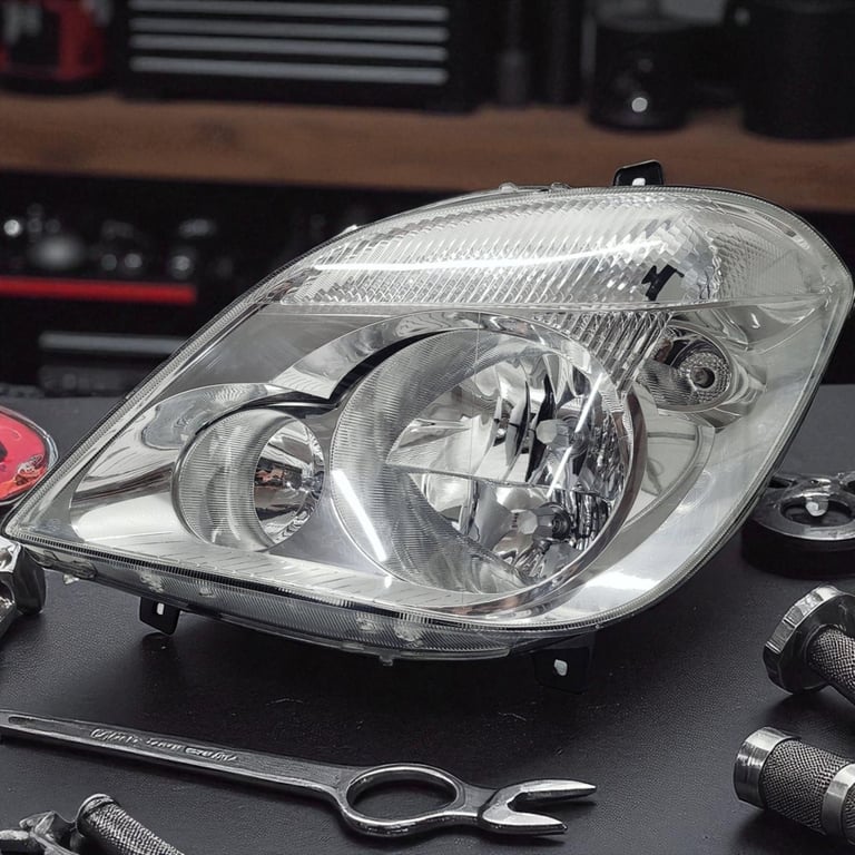 Frontscheinwerfer Mercedes-Benz Sprinter 906 A9068200561 Links Headlight SCH7045210239la