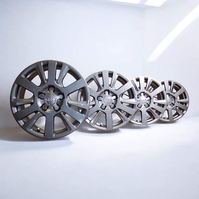 4x Alufelge 16 Zoll 7.5" 5x112 45ET Glanz Grau 4F0601025CA Audi A4 B6 B7 FEL3036536814oj
