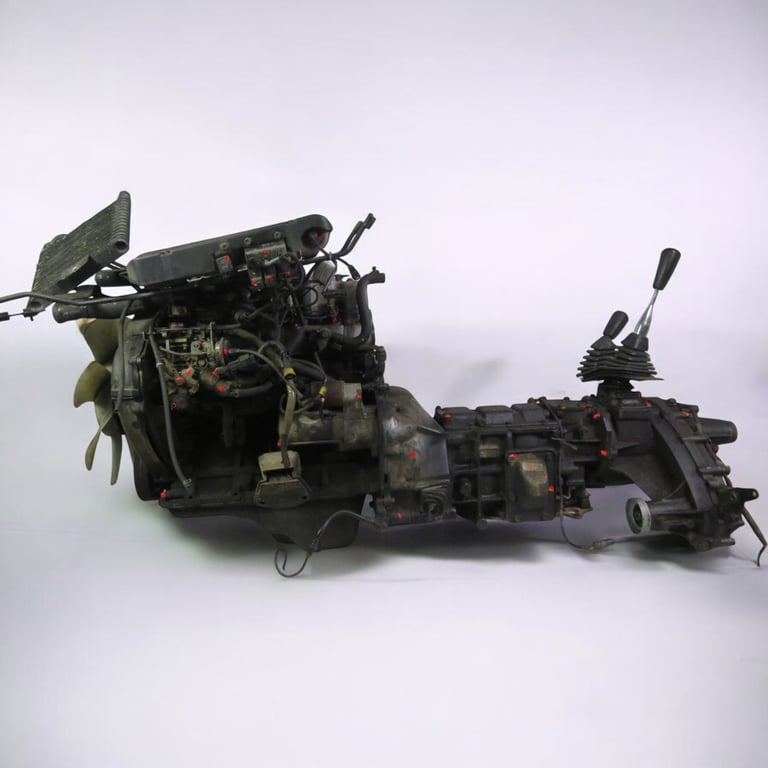 Motor Hyundai Galloper II D4BH 2.5 TDI 2001 Diesel Engine Unkomplett