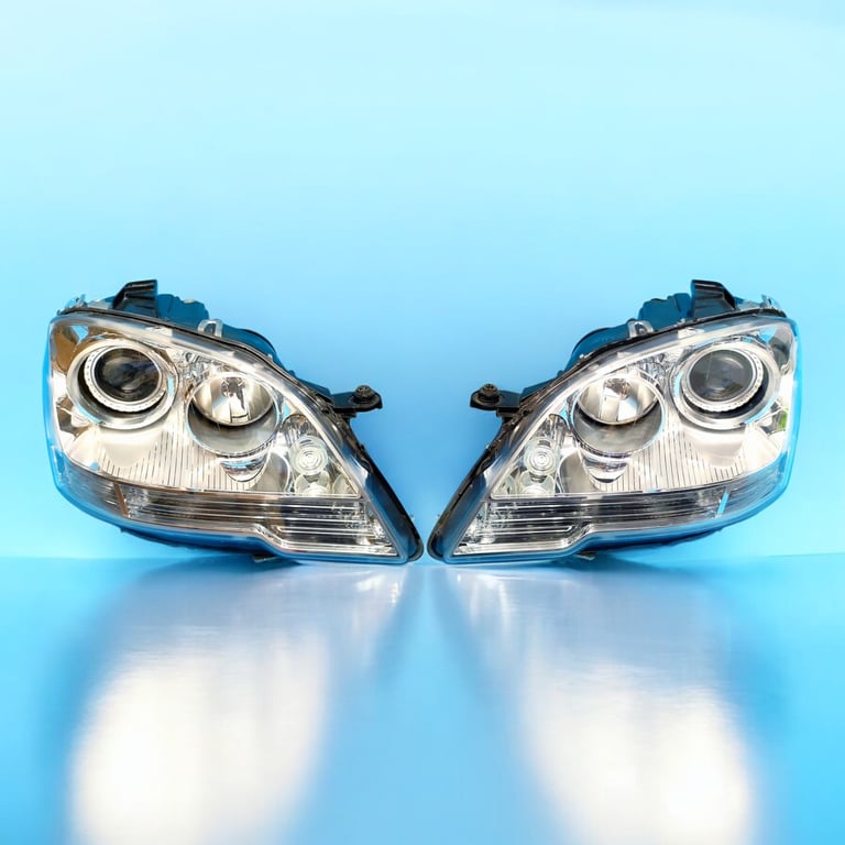 Frontscheinwerfer Mercedes-Benz W164 Xenon Ein Satz Scheinwerfer Headlight
