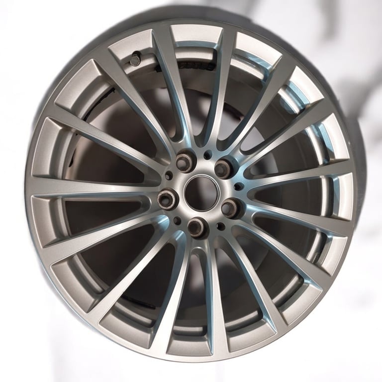 1x Alufelge 18 Zoll 8.0" 5x112 30ET Glanz Schwarz 6861224 BMW G31 G30 Rim Wheel