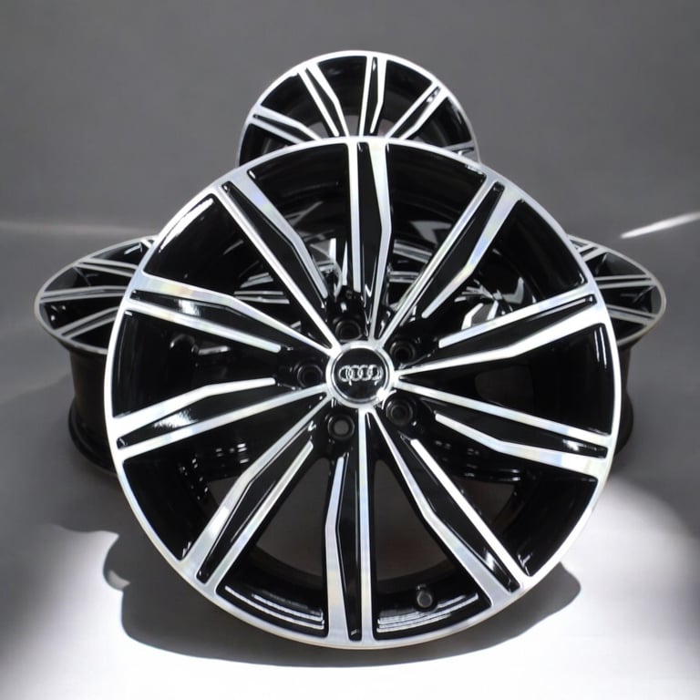 4x Alufelge 19 Zoll 8.5" 5x112 40ET Glanz Silber 4K0601025 Audi A6 Rim Wheel FEL1372894789zn