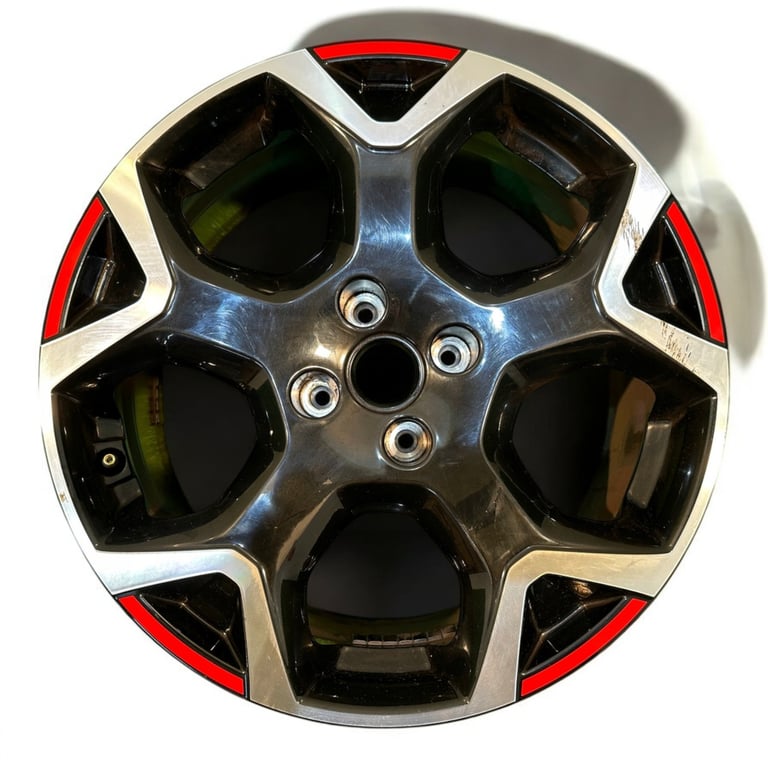 1x Alufelge 18 Zoll 7.0" 4x108 35ET 9835097680 Opel Crossland X Rim Wheel