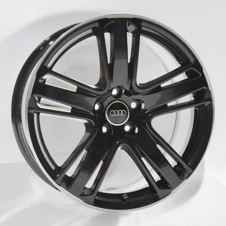 4x Alufelge 19 Zoll 8.0" 5x112 26ET Glanz Schwarz 8T0601025AJ Audi A5 Rim Wheel FEL2793167577dv