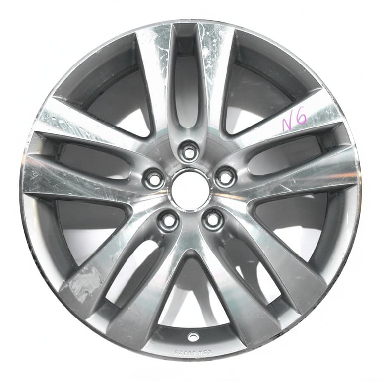 1x Alufelge 18 Zoll 7.0" 5x112 43ET Glanz Silber 5N0601025H, 5N0071498 VW Tiguan FEL9040632523ph