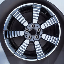 Laden Sie das Bild in den Galerie-Viewer, 1x Alufelge 18 Zoll 7.0" 5x112 54ET Glanz Schwarz 6897988 Mini Rim Wheel FEL8254089178aw