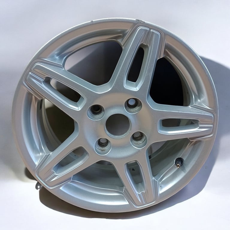 1x Alufelge 15 Zoll 6.0" 4x108 47 5ET Glanz Silber C1BC-1007-BB Ford Rim Wheel