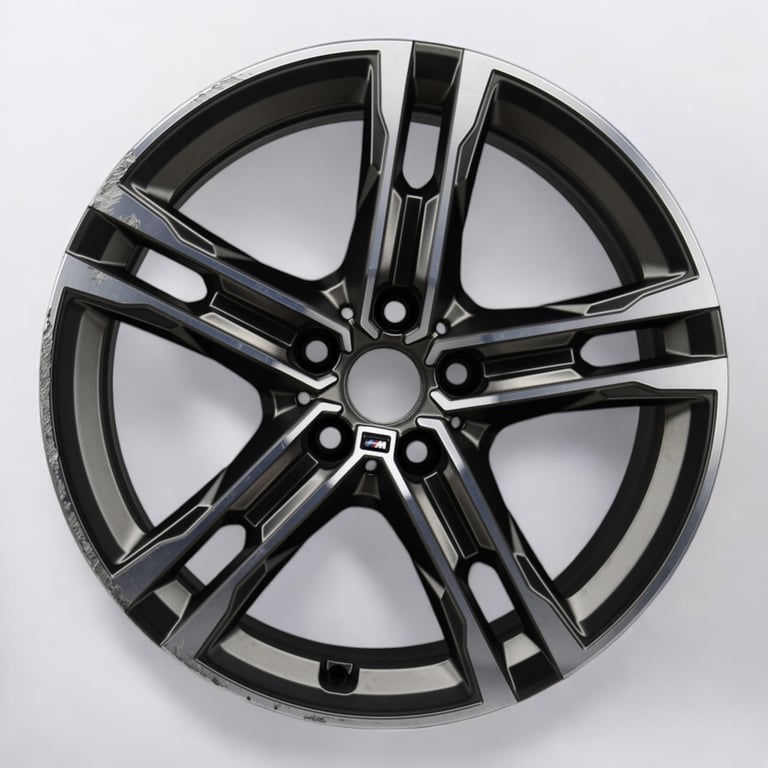 1x Alufelge 18 Zoll 8.0" 5x112 54ET Matt 8053524 BMW 1 Mg Rim Wheel