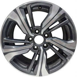 1x Alufelge 17 Zoll SPP12529 Honda Civic X Rim Wheel FEL3690524082vg