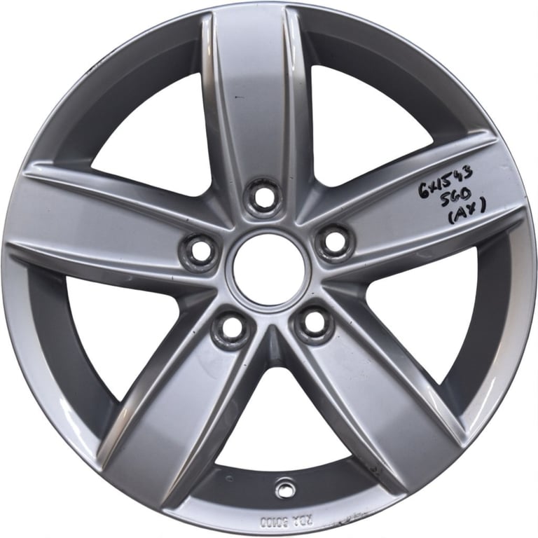 1x Alufelge 15 Zoll 6.0" 5x112 43ET 5G0071495A VW Golf Vii Rim Wheel FEL8713772250om