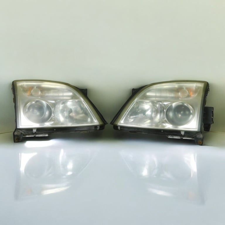 Frontscheinwerfer Opel Vectra C LED Ein Satz Scheinwerfer Headlight