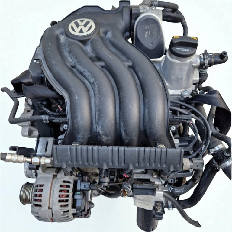 Motor VW Touran Caddy I BSX 2.0 109PS 80kW 130TKm Benzin Engine Komplett