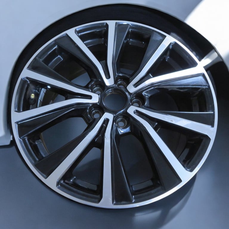 1x Alufelge 17 Zoll 7.0" 5x108 47,5ET Glanz Schwarz L1TC-1007-AA Ford Rim Wheel