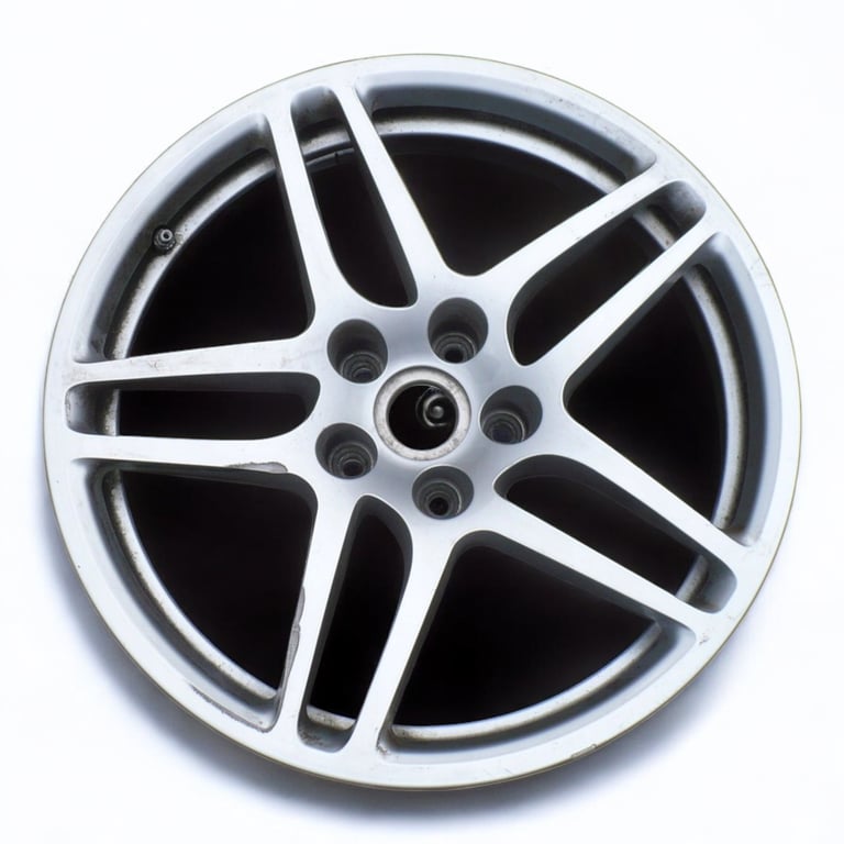 1x Alufelge 18 Zoll 8.0" 5x112 21ET Glanz Silber 95B601025 Porsche Macan