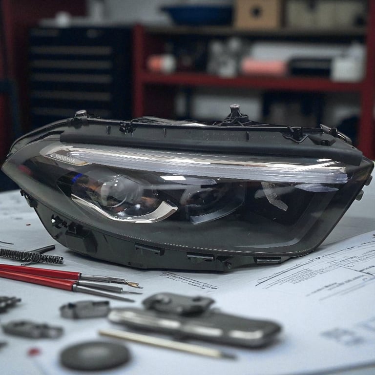 Frontscheinwerfer Mercedes-Benz W177 1779065804 LED Rechts Headlight SCH9473993398yc