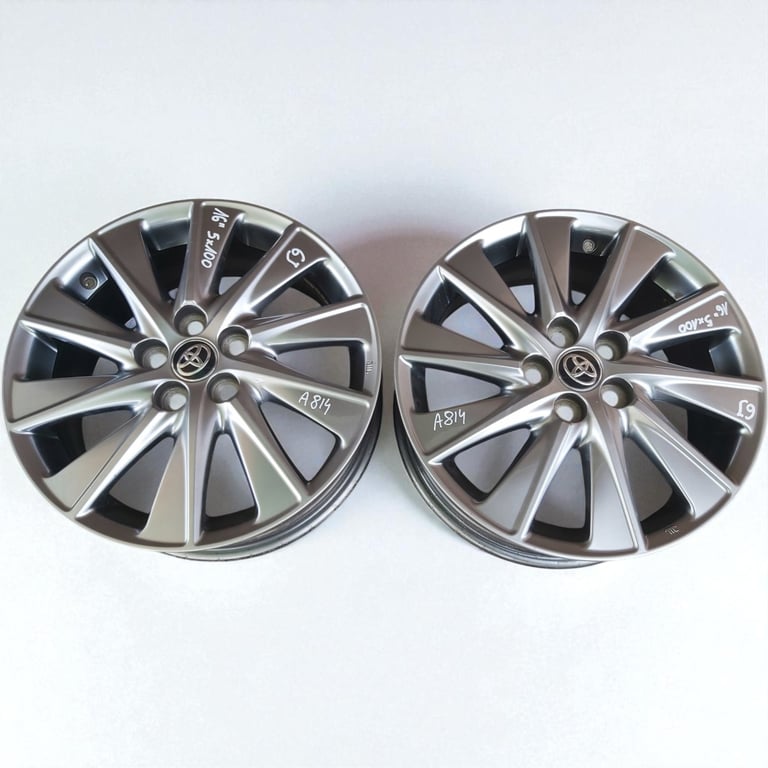 1x Alufelge 16 Zoll 6.0" 5x100 Toyota Yaris Cross Rim Wheel