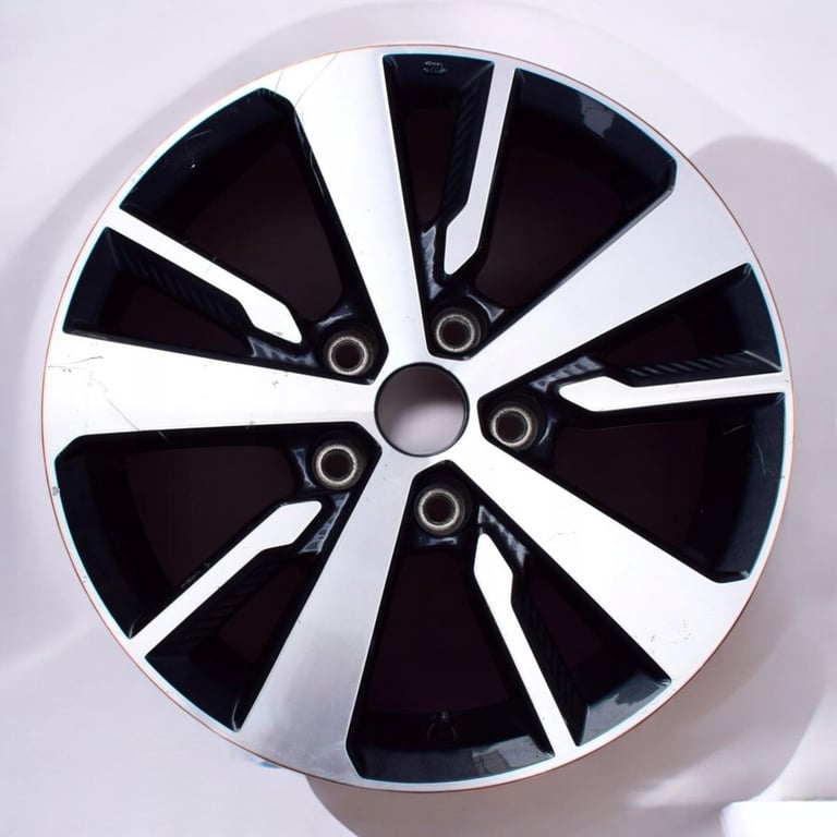 1x Alufelge 16 Zoll 6.5" 5x114.3 40ET Glanz Grau N856014 Mg Qashqai I Pulsar